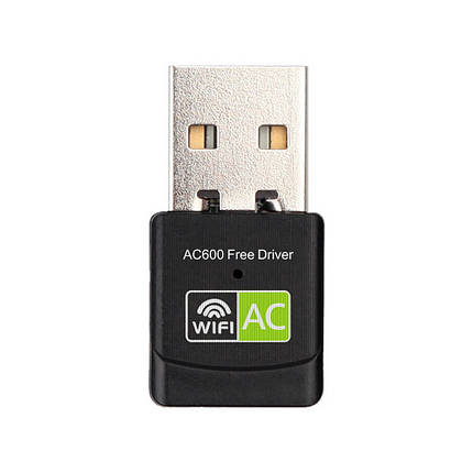 Wi-Fi адаптер 5 Ghz / 2.4 Ghz двохдіапазонний Perfect AC600 driver Free Black, фото 2
