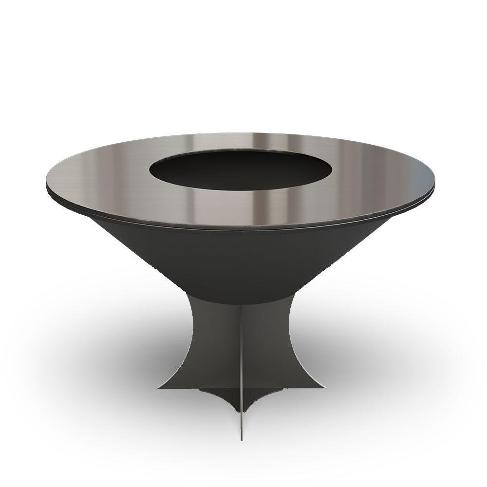 Круглий гриль, мангал AHOS Olympic 1000 Low Black