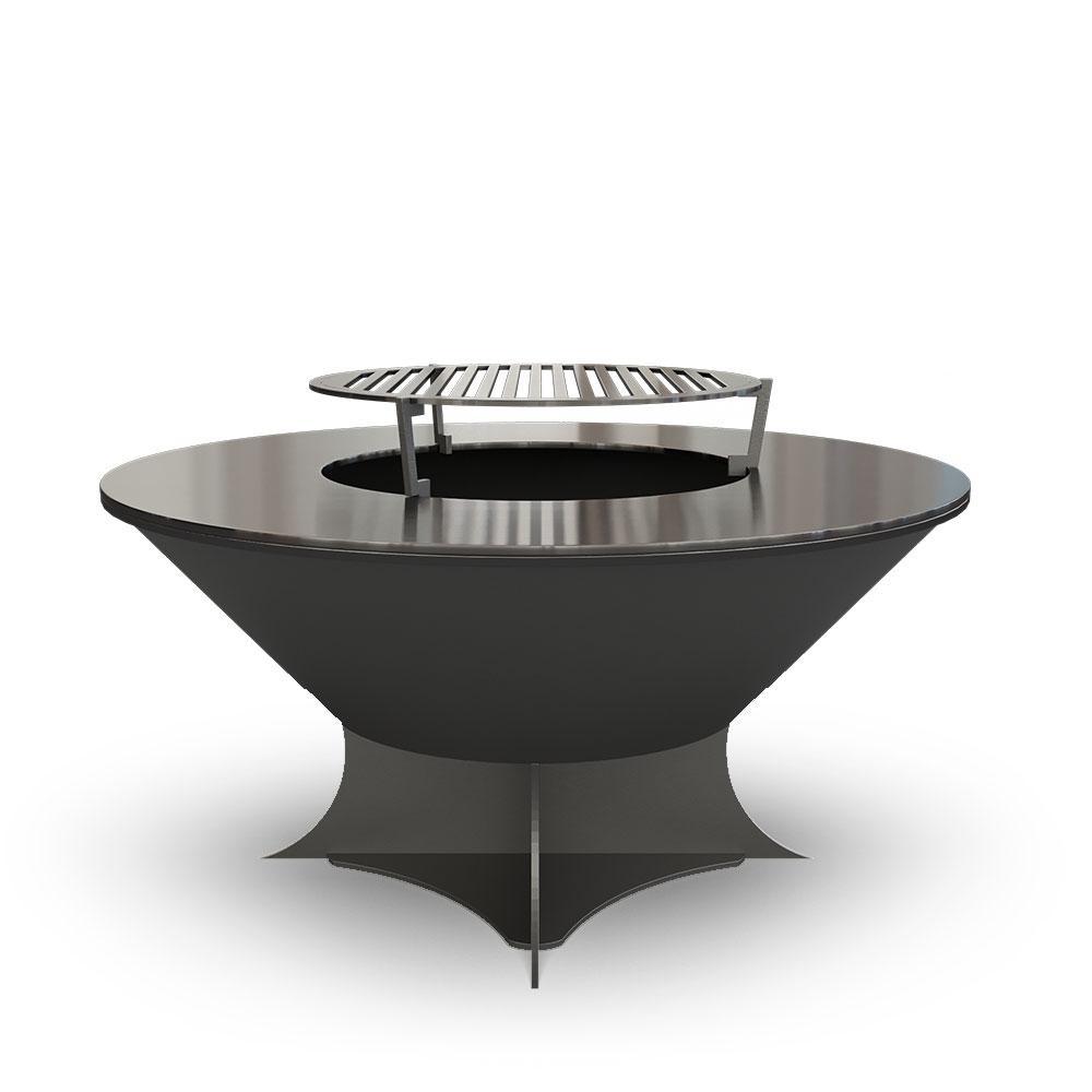 Круглий гриль, мангал AHOS Olympic Low Black