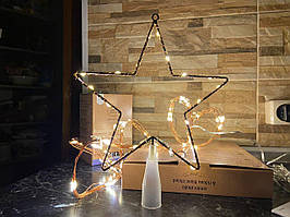 LED гірлянда мікролед "ЗВІЗДА". Світлодіодна гірлянда. Виробництво Франція.