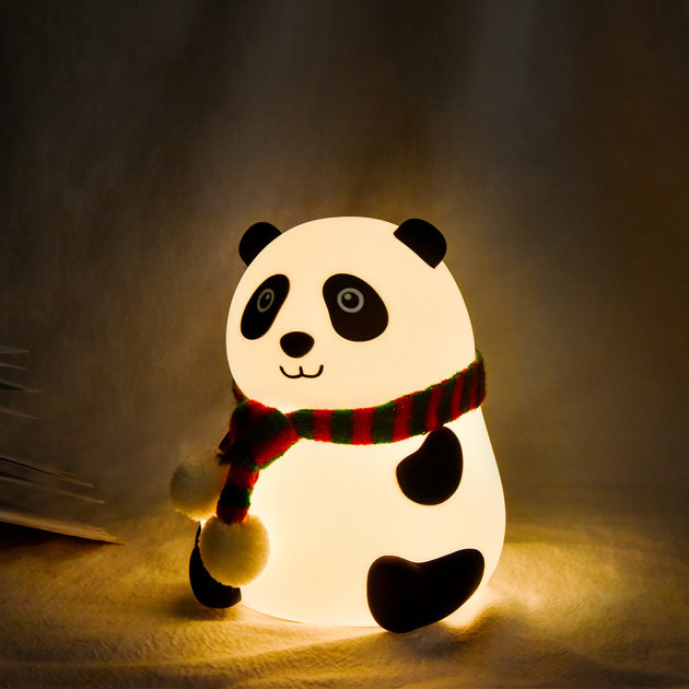 ОПТ ОПТ Дитячий силіконовий нічник "Панда" 3D toyslamp