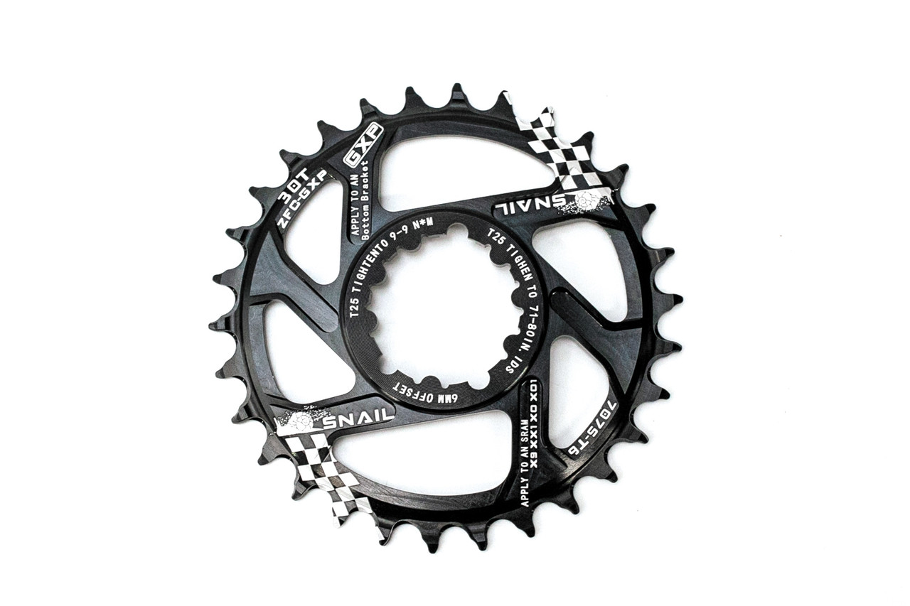 Зірка SNAIL ZFC-GXP 34T Narrow Wide SRAM Direct Mount 3mm offset