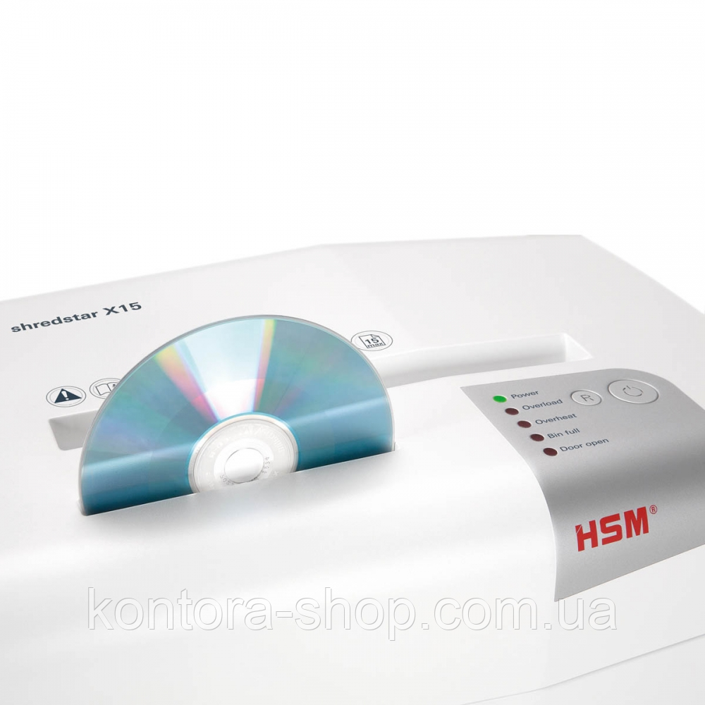 Уничтожитель документов HSM shredstar X15 (4х37) - фото 7 - id-p872598261