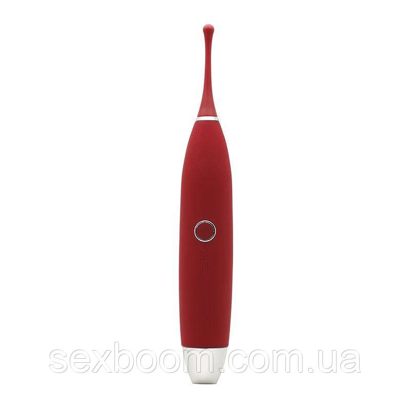 КлитОральний Вібратор KissToy C-King, с двумя доп. насадками, мощная точечная стимуляция