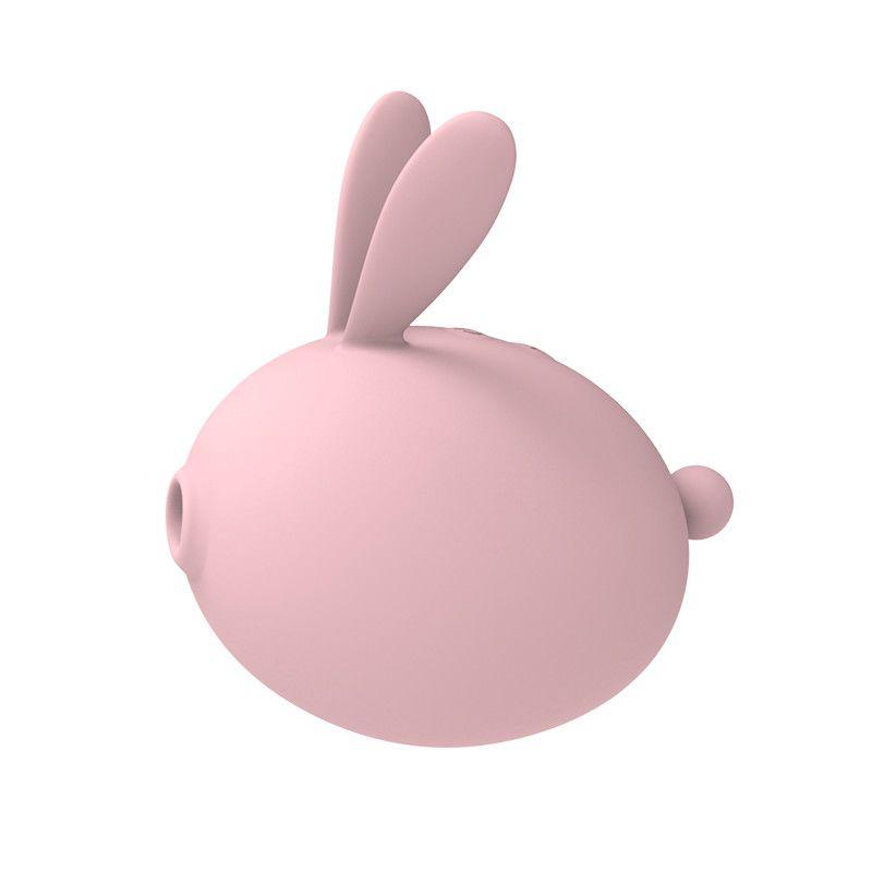 Вакуумный клитОральний стимулятор з вібрацією KissToy Miss KK Pink