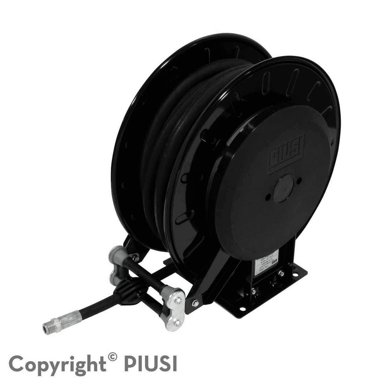 Автоматична котушка з рукавом для густих мастил PIUSI GREASE HOSE REEL 1/4" 15 SMALL (HA40151400A)