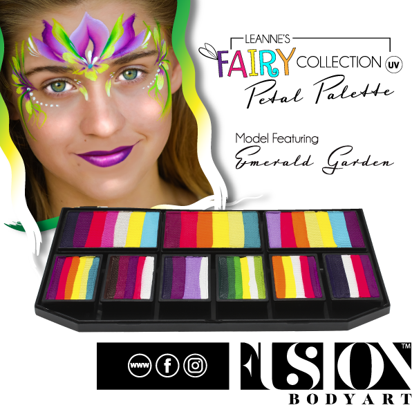 Палітра Арті кейків FUSION Казкова колекція, спліт-кейки, аквагрим, фото 1