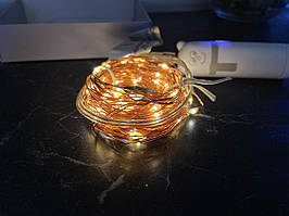 LED-гірлянда мікролед powerbank Світлодіодна гірлянда. Виробництво Франція.