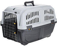 Переноска пластиковая Скудо 3, размер 60 * 40 * 39 см Skudo 3 IATA для кошек и собак весом до 15 кг
