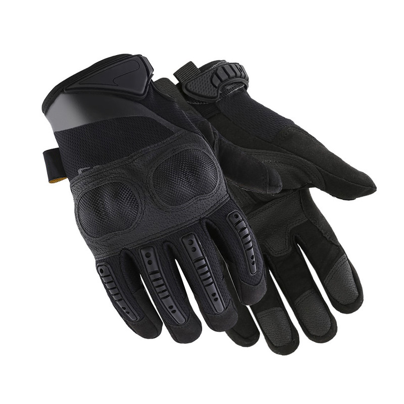 Рукавички тактичні Lesko E005 Black L повнопалі 5 шт., фото 1