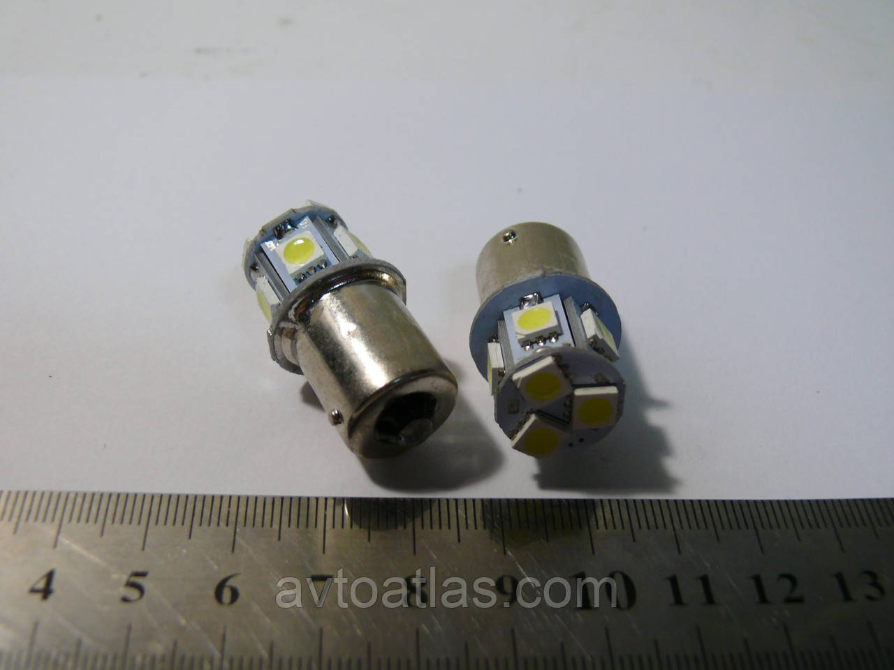 Светодиодная (LED 11210) лампочка с цоколем 1156 - R5W - фото 4 - id-p183945352