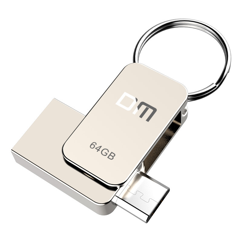 USB micro-USB флеш накопитель 64Gb DM PD020 - фото 1 - id-p1297960305