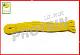 Гумова петля для йоги та фітнесу 1-6 кг жовта, фото 2