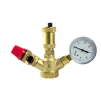 Група безпеки котла 1" 3 бари, Gross для систем опалення