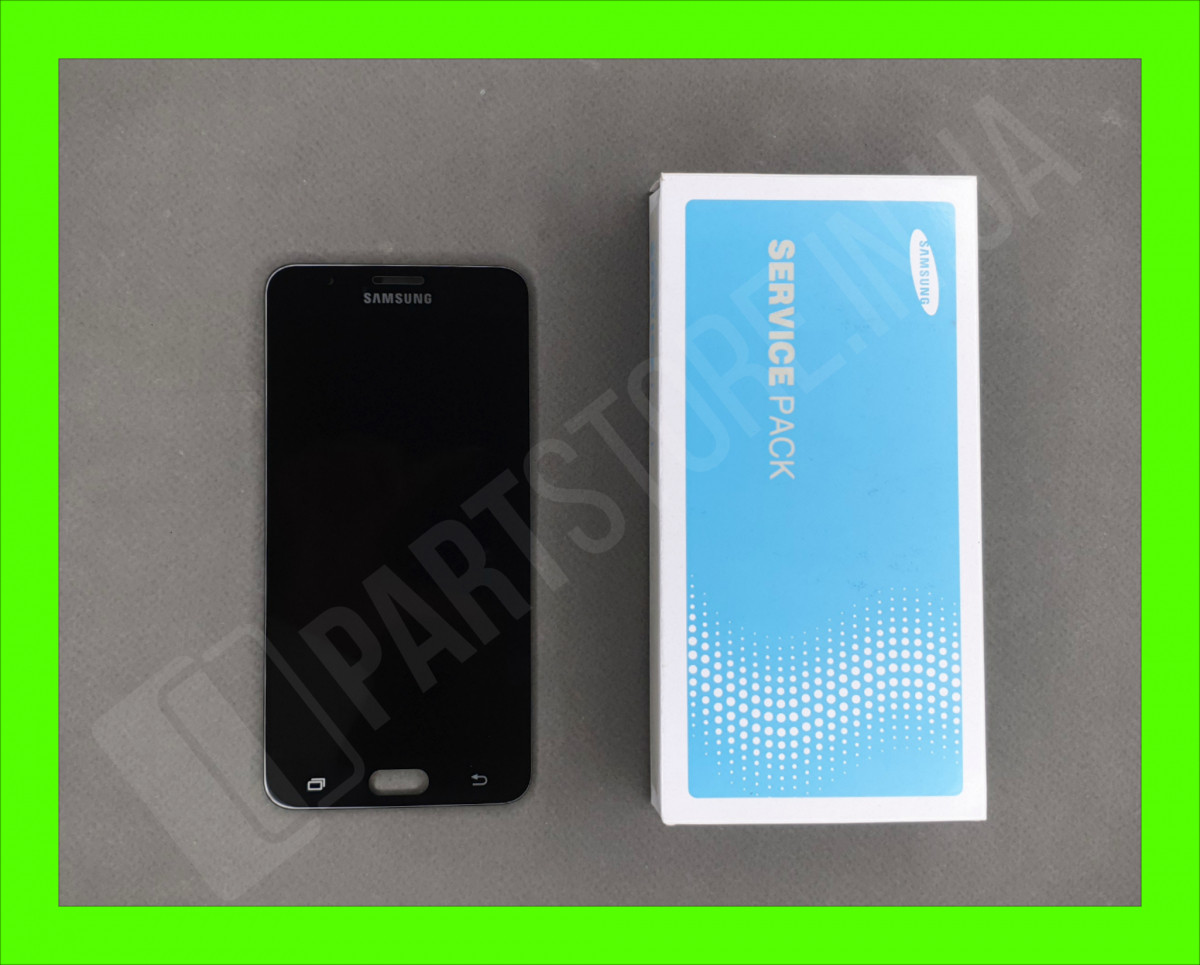 Дисплей Samsung G610 black J7 Prime (GH96-10367A) сервісний оригінал