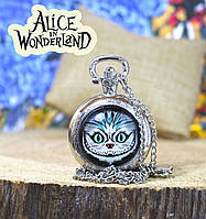 Кишенькові годинники Чеширський Кіт Аліса в країні чудес / Alice in Wonderland