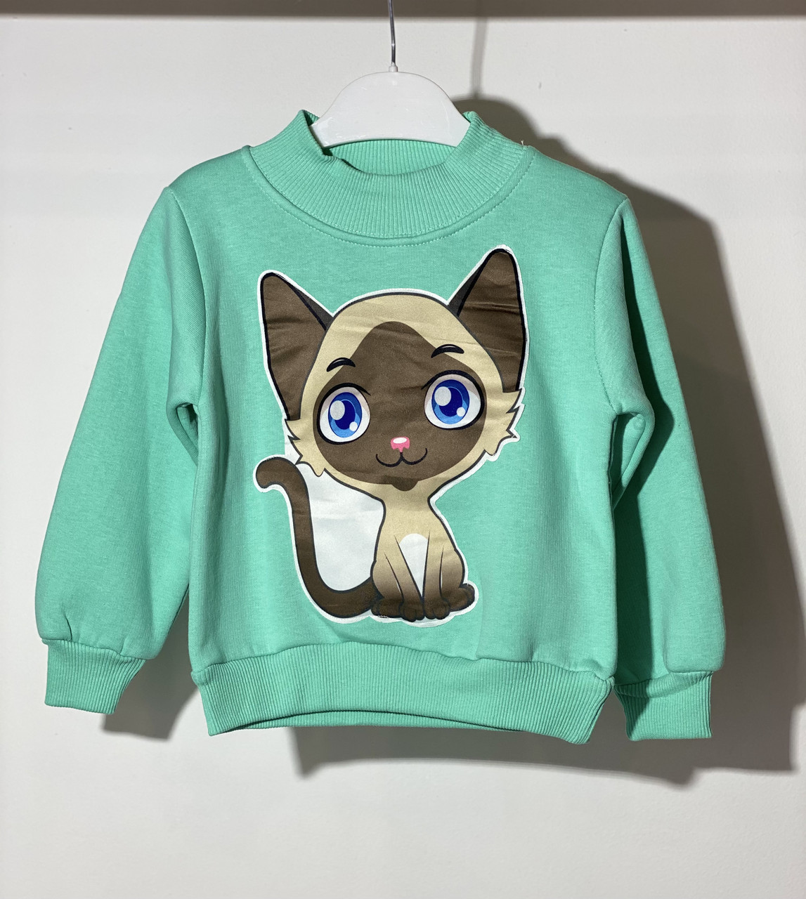 Світшот для дівчинки By-Gri 17150 92 см Зелений, фото 1