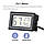 Цифровий термометр і вологомір — 50~70 °C з виносним датчиком (автономний із батарейками), фото 7