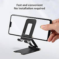 Підставка для смартфона настільна Phone Holder Remax Black, фото 7