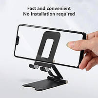 Підставка для смартфона настільна Phone Holder Remax Black, фото 6