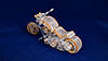 Збірний механічний 3D конструктор Мотоцикл CHOPPER-V1, фото 7