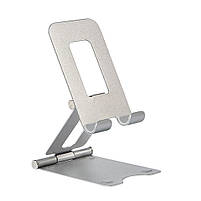 Підставка для смартфона настільна Phone Holder Remax Silver, фото 3