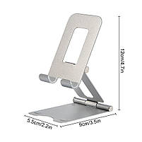 Підставка для смартфона настільна Phone Holder Remax Silver, фото 6
