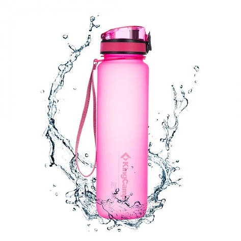 Пляшка для води KingCamp Tritan Bottle 1000ML (pink), фото 1