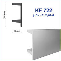 Карниз для прихованого освітлення KF 722 (2.00 м), Tesori (Тесорі)