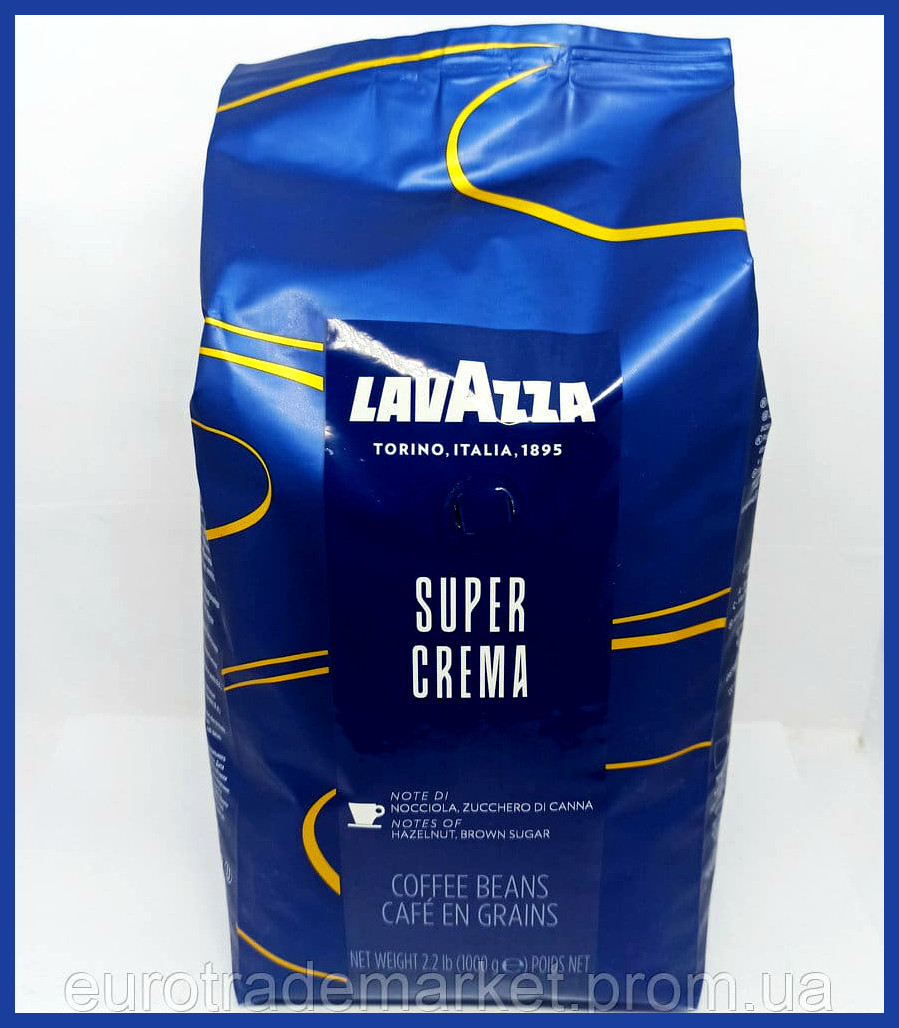Кава в зернах Lavazza Super Crema 1000g