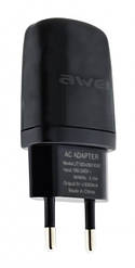 Сетевой адаптер Awei C-821 5V 2A Black