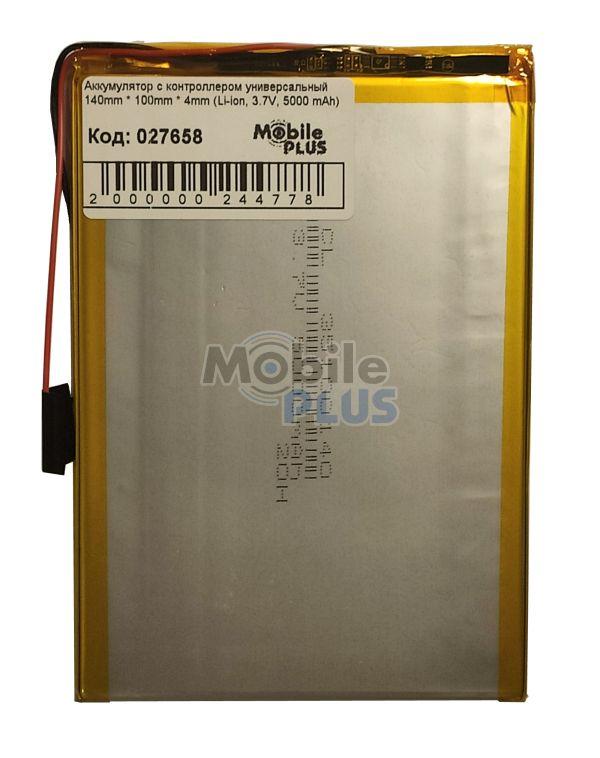 Акумулятор з контролером універсальний 140mm * 100mm * 4mm (Li-ion, 3.7 V, 5000 mAh), фото 1