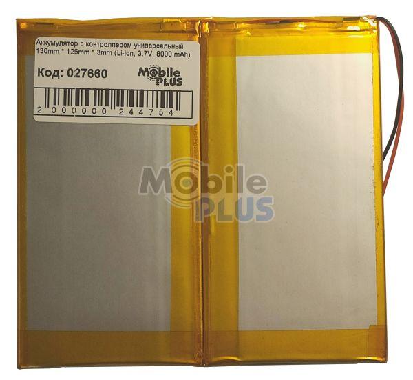 Акумулятор з контролером універсальний 130mm * 125mm * 3mm (Li-ion, 3.7 V, 8000 mAh), фото 1