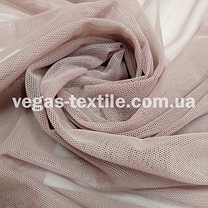 Сітка стрейч Пудра (Світло рожевий)