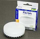 Світлодіодна лампа Feron LB-153 10Вт GX53 4000K, фото 2