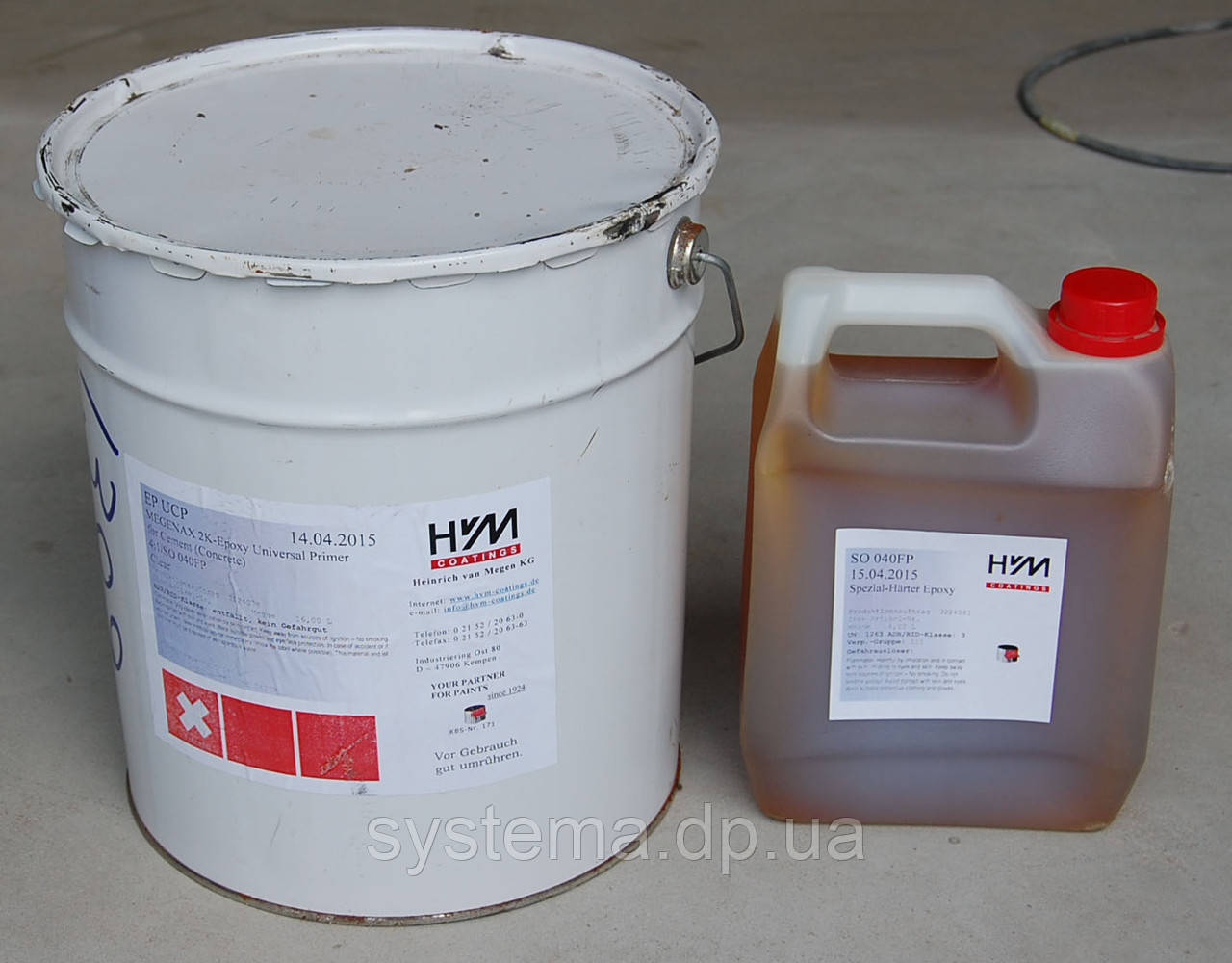 MEGENAX 2K - EpoxyUniversal Primer - 2-х комп. Універсальний епоксидний грунт для бетону, 20 л