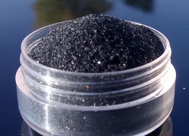 Гліттер чорний TS 905 1/128 розмір 0,2 мм 1 кг