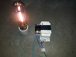 No2 під'єднаний Комплект Днат 150W Дросель + ІЗУ + Патрон + Лампа