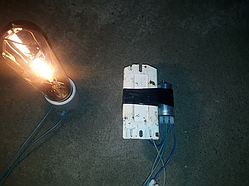 No3 під'єднаний Комплект Днат 150W Дросель + ІЗУ + Патрон + Лампа