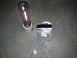 Комплект Днат 100W Дросель 100вт+ІЗП + патрон + лампа Ватра (мідна обмотка)