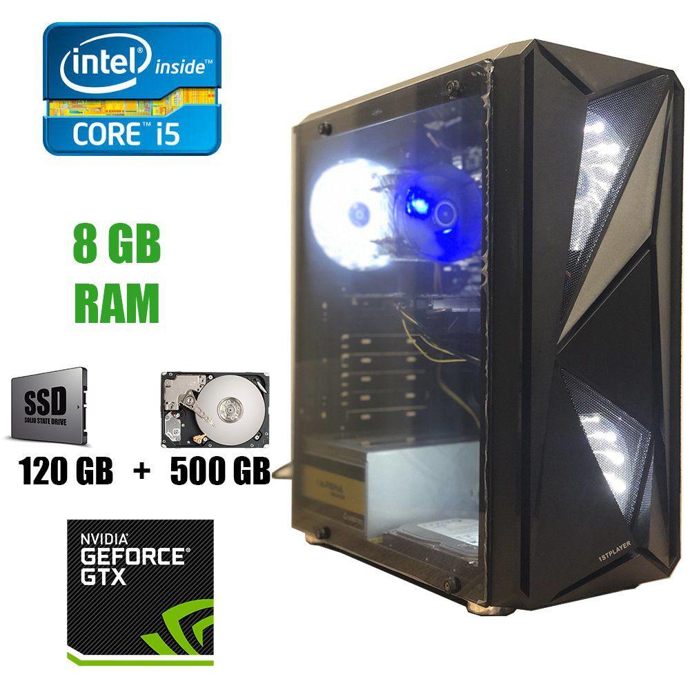 1st Player F4-A1 White New / Intel Core i5-4590 (4 ядра по 3.3 - 3.7 GHz) / 8 GB DDR3 / new 120 GB SSD+500 GB