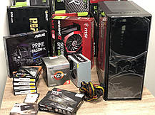 Golden Field 7681 RGB / AMD Ryzen 5 3400G (4(8) ядра по 3.7 - 4.2 GHz) / 16 GB DDR4 / 240 GB SSD +1 TB HDD /, фото 6