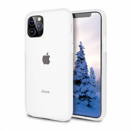 Чохол накладка xCase для iPhone 12/12 Pro Gingle series white, фото 1