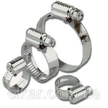 Хомут черв'ячний   70х90мм, фото 1
