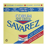 Струни для класичної гітари Savarez 500 CRJ Corum New Cristal