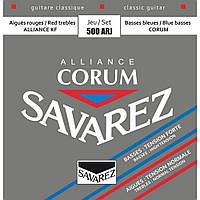 Струни для класичної гітари Savarez 500ARJ Corum Alliance Classical Guitar Strings Mixed Tension