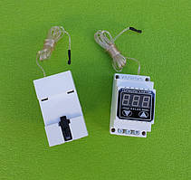 Терморегулятор цифровий універсальний DALAS 40А / -55°C... +120°C / на DIN-рейку (з ГВИНТОВИМИ контактами)