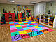Дитячий килим для повзання. Килим-пазл 50х50х1см., фото 8