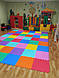 Килимок-пазл 50х50х1см, збірний килимок для дитячої кімнати., фото 4