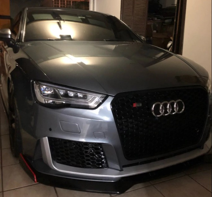 Передні фари Audi A3 8 V (12-16) тюнінг Full led оптика (разом галогену)